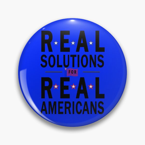 Item preview, Real Solutions For Real Americans designed and sold by Devin Hammer.
