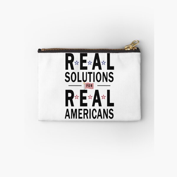 Item preview, Real Solutions For Real Americans designed and sold by Devin Hammer.