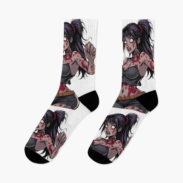 Item preview, Horror Babe scared  designed and sold by KnottyToons.