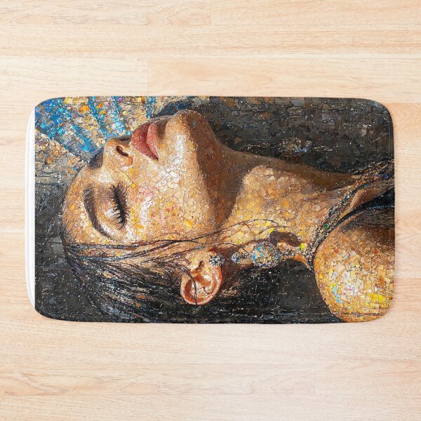 Item preview, Gorgeous portrait of girl in mosaic and ceramic designed and sold by UmagineArts.