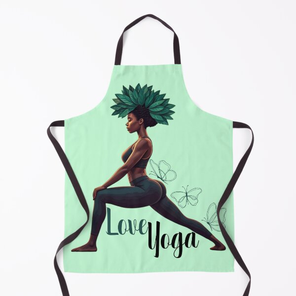 Item preview, LOVE YOGA WARRIOR II POSE designed and sold by OLLIEDIGITALS.