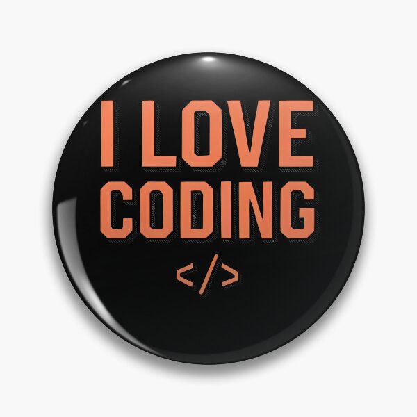 Item preview, I Love Coding – Minimalist Programmer Design designed and sold by Prime-Studio.