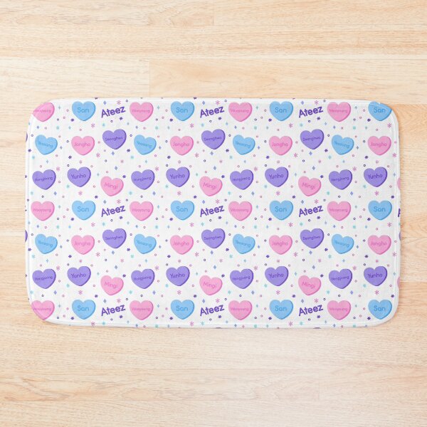 Item preview, Ateez Candy Hearts Pattern designed and sold by natashacole.