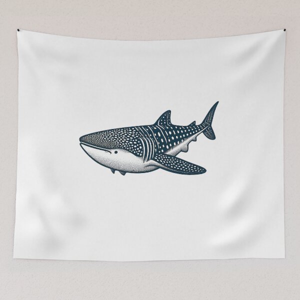 Item preview, a whale shark designed and sold by zzinthestore.