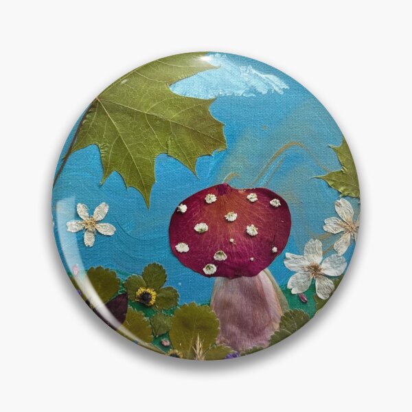 Item preview, Pressed Spring flowers on canvas  designed and sold by CompulsiveC.