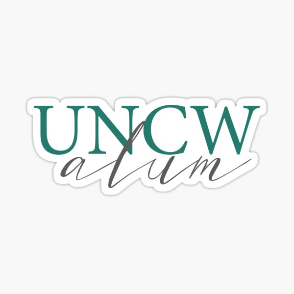 UNCW ALUM Sticker