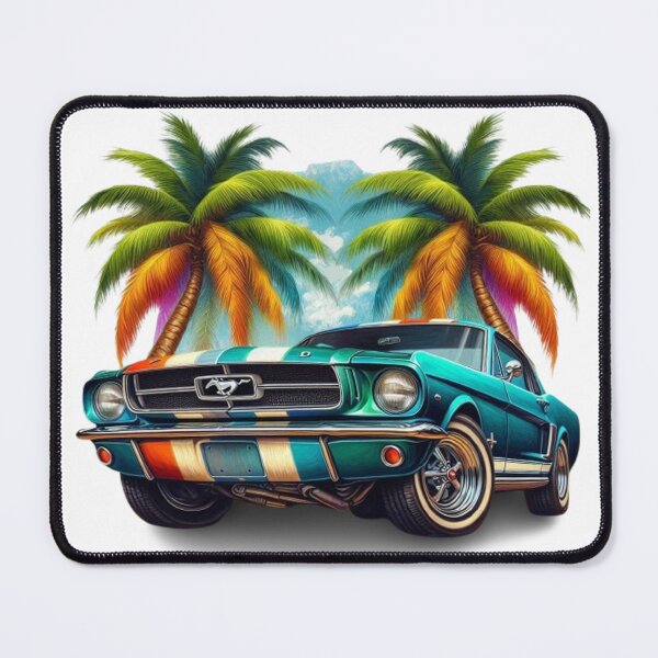 Item preview, “Bursts of Color: An Illustration of a Vintage Car” designed and sold by CHRIST5000.