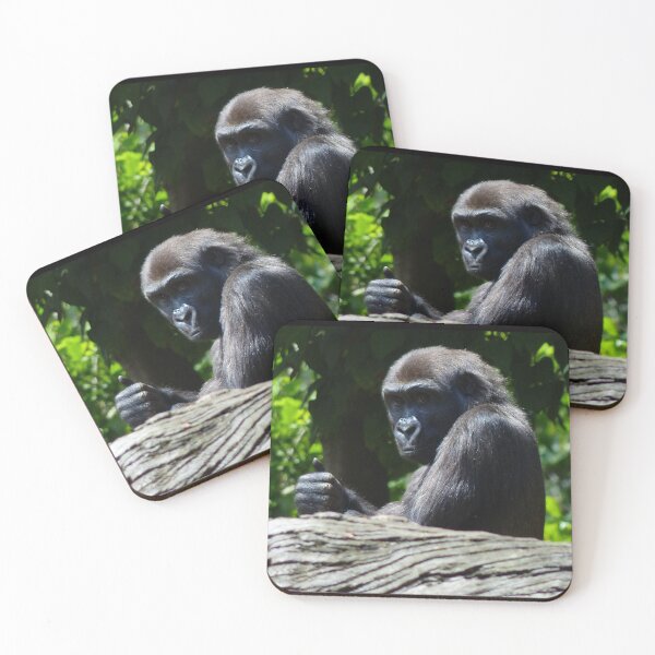 Item preview, All Good Here! Gorilla, hand in 'thumbs up' position  designed and sold by GinaMarie-PV.