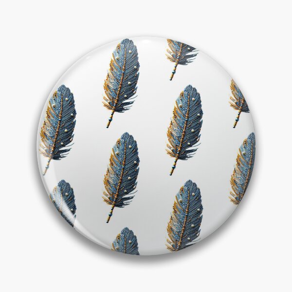 Item preview, Beautiful Feather Tattoo Inspired Design designed and sold by Fashioninja.