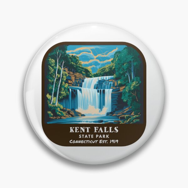 Artikelvorschau, Vintage Kent Falls State Park (Connecticut State Park) entworfen und verkauft von RabbitK.