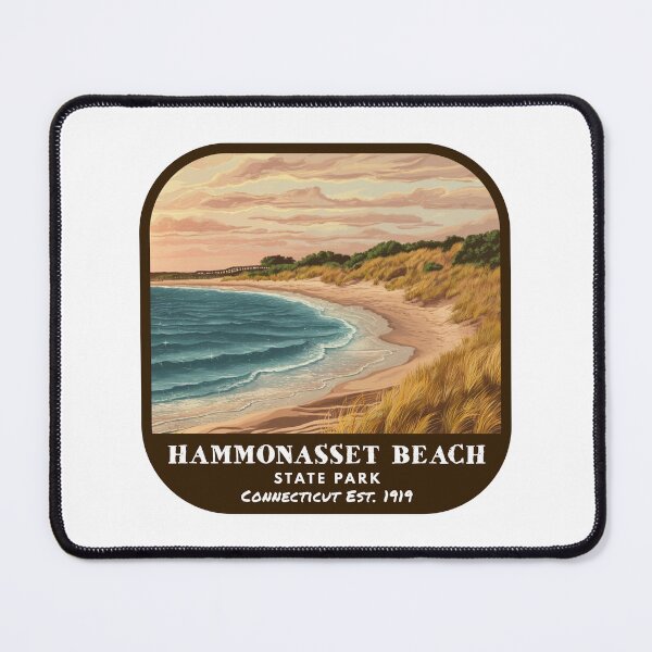 Item preview, Vintage Hammonasset Beach State Park (Connecticut State Park) designed and sold by RabbitK.