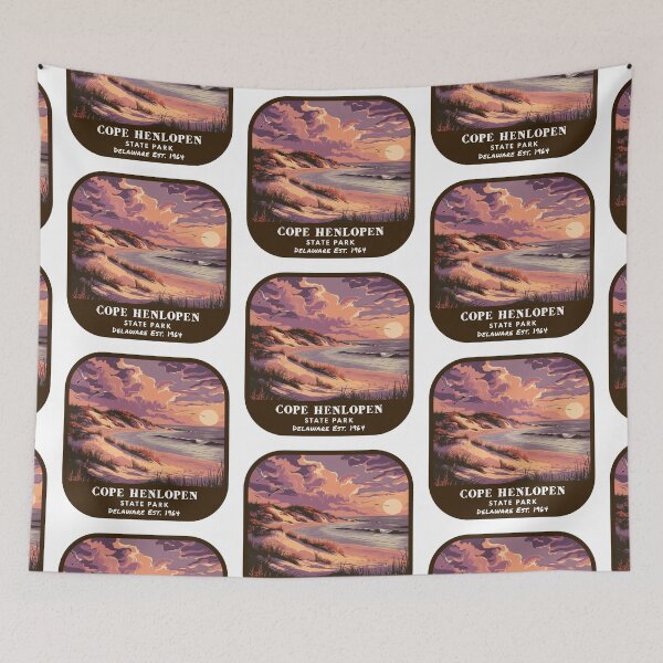 Item preview, Vintage Cape Henlopen State Park (Delaware State Park) designed and sold by RabbitK.