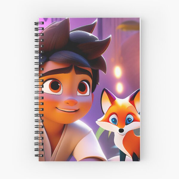 Item preview, Oliver 2 with fox - 3D Anime designed and sold by thejungleheroes.