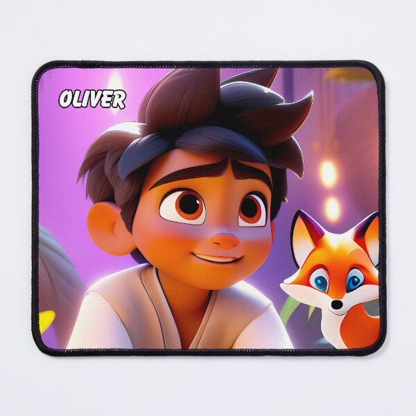 Item preview, Oliver 2 with fox - 3D Anime designed and sold by thejungleheroes.
