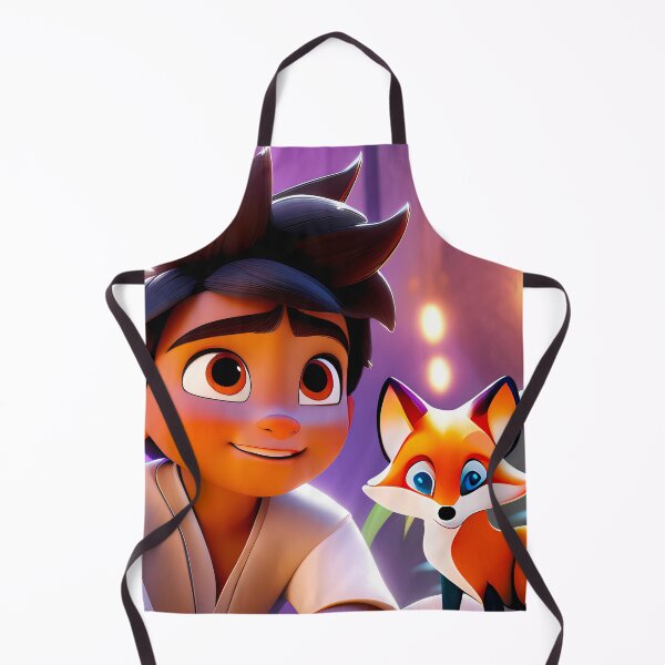 Item preview, Oliver 2 with fox - 3D Anime designed and sold by thejungleheroes.