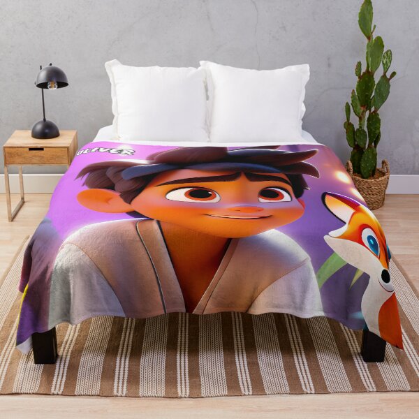 Item preview, Oliver 2 with fox - 3D Anime designed and sold by thejungleheroes.
