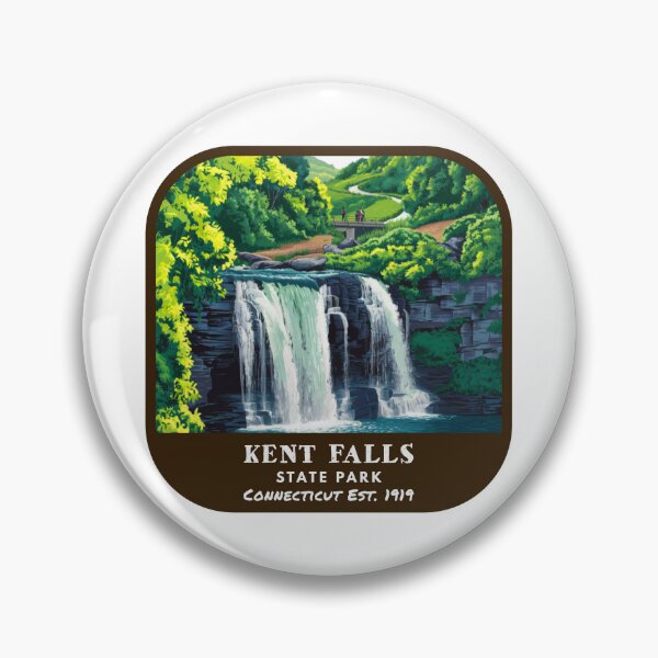 Artikelvorschau, Vintage Kent Falls State Park (Connecticut State Park) entworfen und verkauft von RabbitK.