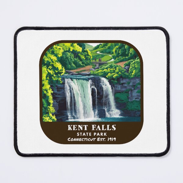 Item preview, Vintage Kent Falls State Park (Connecticut State Park) designed and sold by RabbitK.