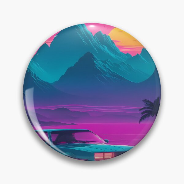 Item preview, Retro Synthwave Car Design designed and sold by papi1998.