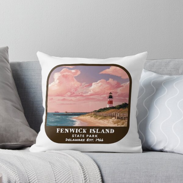 Item preview, Vintage Fenwick Island State Park (Delaware State Park) designed and sold by RabbitK.