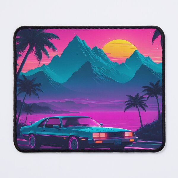 Item preview, Retro Synthwave Car Design designed and sold by papi1998.