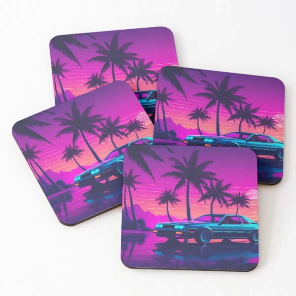 Item preview, Retro Synthwave Car Design designed and sold by papi1998.