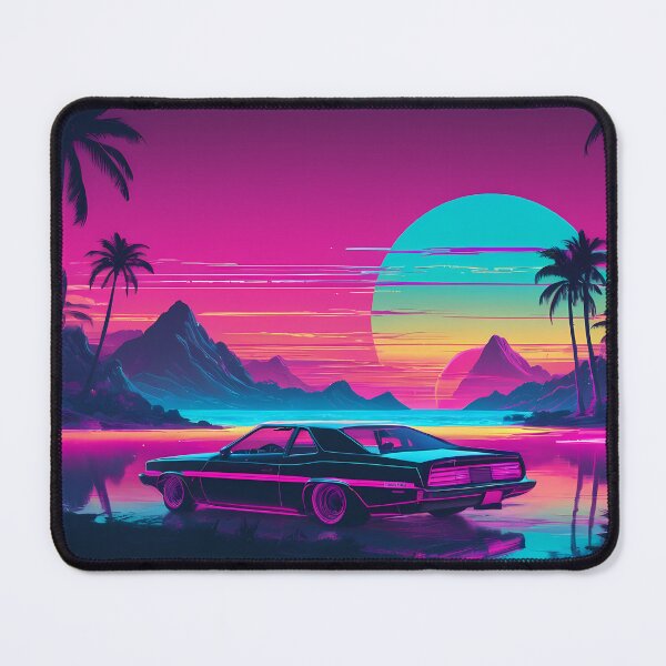 Item preview, Retro Synthwave Car Design designed and sold by papi1998.