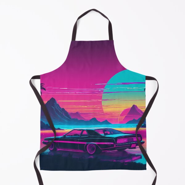 Item preview, Retro Synthwave Car Design designed and sold by papi1998.