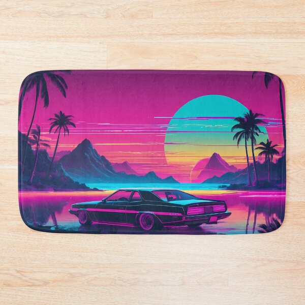 Item preview, Retro Synthwave Car Design designed and sold by papi1998.