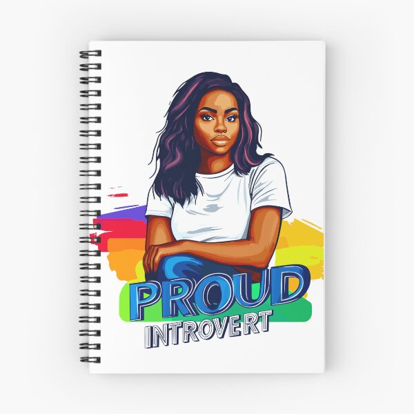 Item preview, Proud Introvert colorful design  designed and sold by Artbyminga.