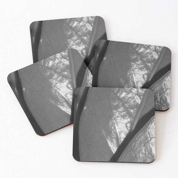 Item preview, B&W -  Leaves Pattern designed and sold by ROSE ANN BANILAR.