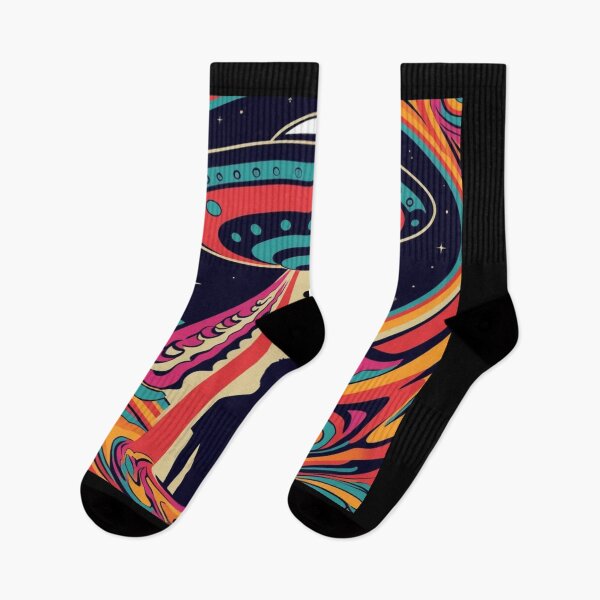 Item preview, TAKE US AWAY groovy UFO abducted design designed and sold by Jt41.