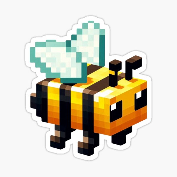 Item preview, Pixelated Bee Design designed and sold by LyssasMindArt.