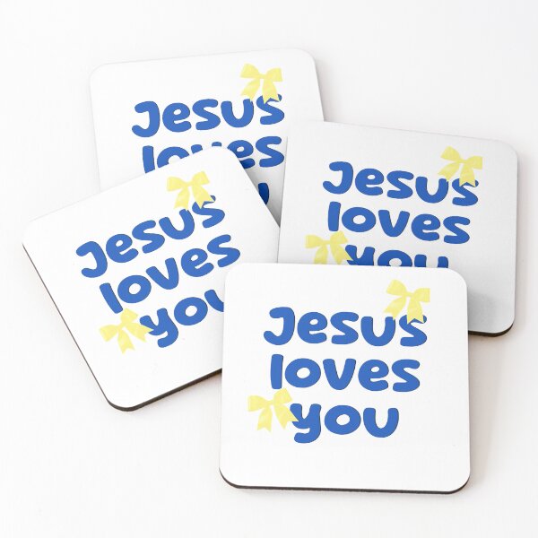 Artikelvorschau, Jesus liebt dich Satinschleife Kokette entworfen und verkauft von EnergizingEmily.