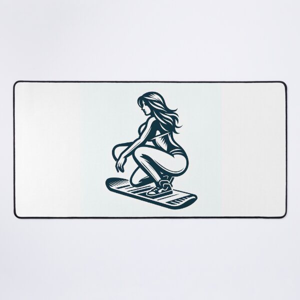 Item preview, surfing wave in ocean enjoying holidays designed and sold by vectorillus.