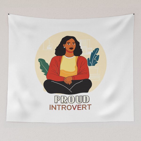 Artikelvorschau, Stolzes introvertiertes Grafikdesign entworfen und verkauft von Artbyminga.