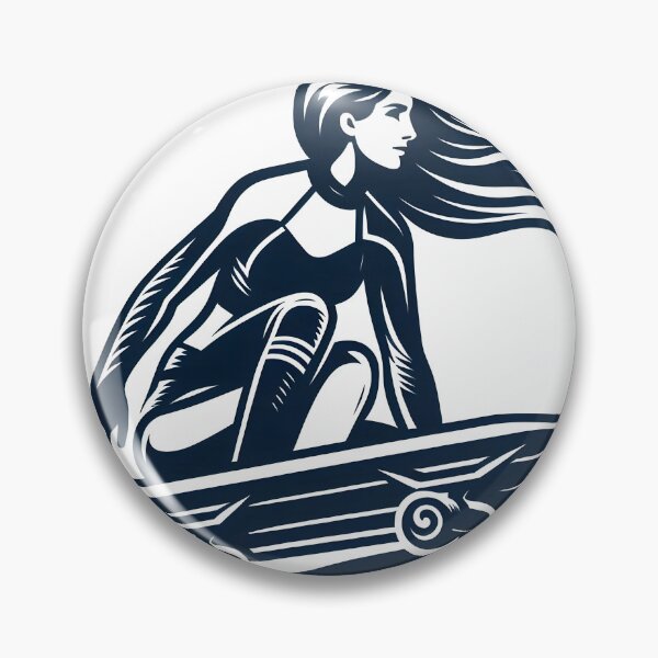 Item preview, surfing wave in ocean enjoying holidays designed and sold by vectorillus.