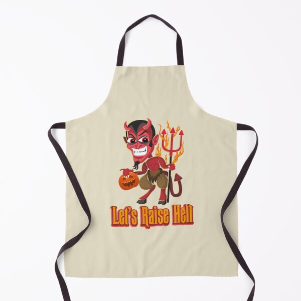 Item preview, Lets Raise Hell Funny Devil Costume Demon Face designed and sold by thompsonui.