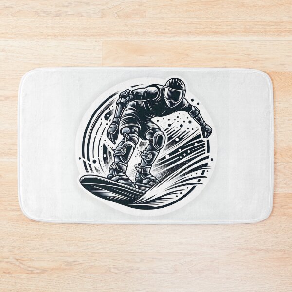 Item preview, surfing wave in ocean enjoying holidays designed and sold by vectorillus.