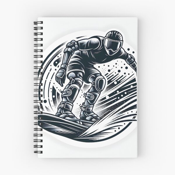 Item preview, surfing wave in ocean enjoying holidays designed and sold by vectorillus.