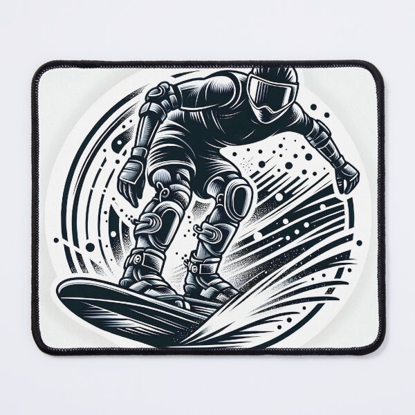 Item preview, surfing wave in ocean enjoying holidays designed and sold by vectorillus.