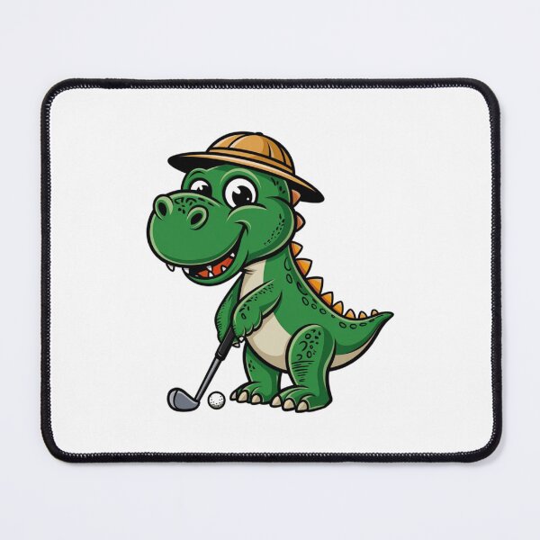 Item preview, Cool Funny Green Dino Playing Golf T-Rex Lover Golfer designed and sold by SOUFIANE1991.