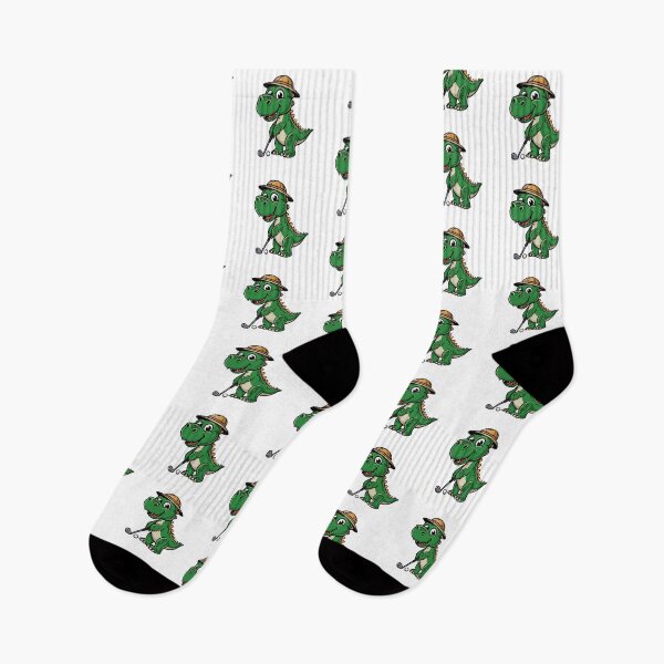 Item preview, Cool Funny Green Dino Playing Golf T-Rex Lover Golfer designed and sold by SOUFIANE1991.