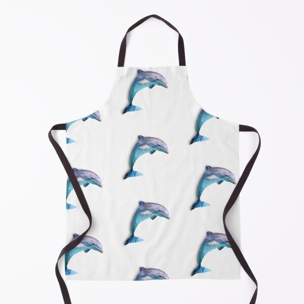 Artikelvorschau, Geometrisches Delfin-Design – Moderne Low-Poly-Kunst für Meeresliebhaber entworfen und verkauft von OrangePoly.