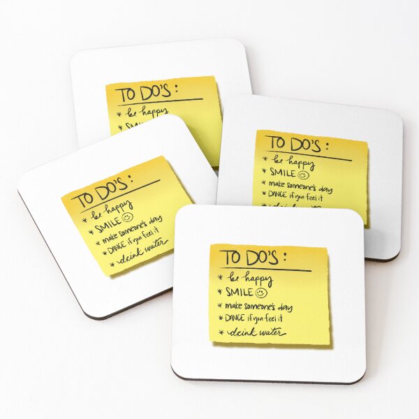 Item preview, To Do List Happy Version designed and sold by ghayle.