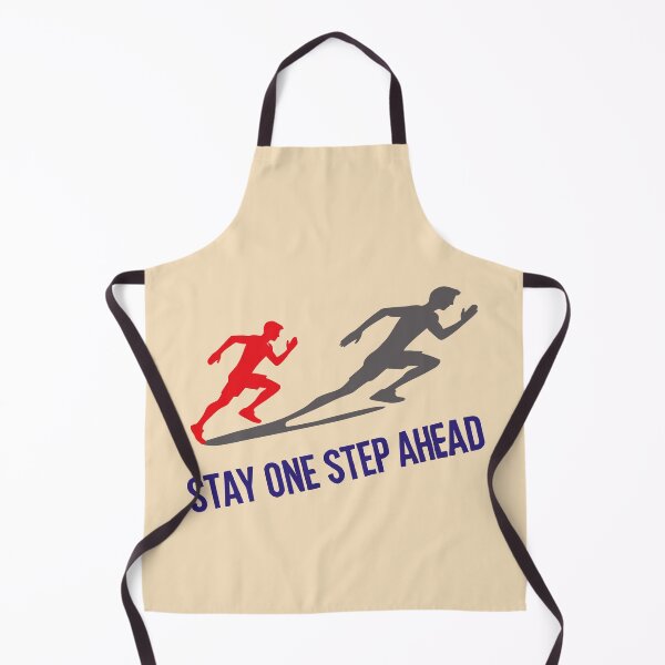 Item preview, Stay One Step Ahead – Motivational Running designed and sold by 2Blue-Dots.
