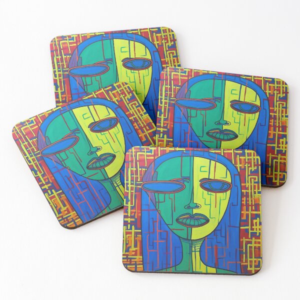 Item preview, AquaPop Expressionist Face designed and sold by MarkV71.