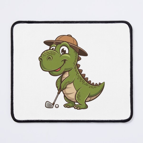 Item preview, Cool Funny Green Dino Playing Golf T-Rex Lover Golfer designed and sold by SOUFIANE1991.