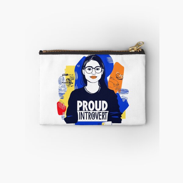 Item preview, Vibrant Proud Introvert Graphic design  designed and sold by Artbyminga.