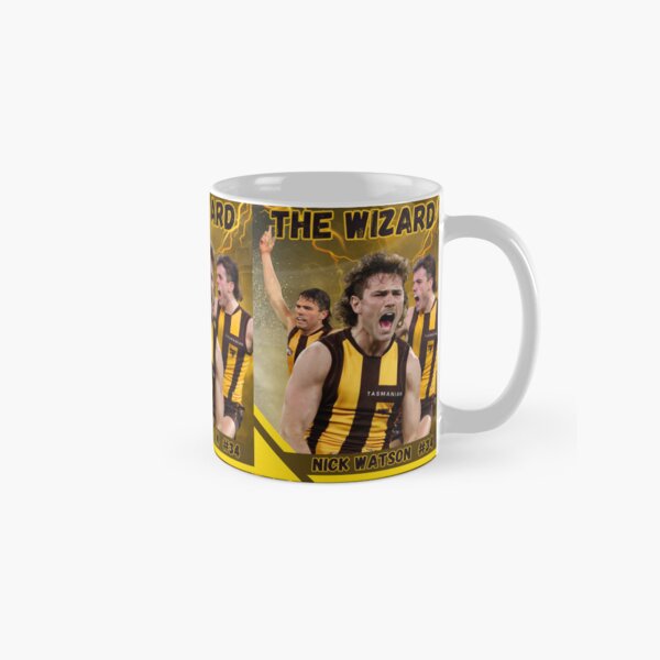 Nick Watson The Wizard Hawthorn Hawks AFL Football Coffee Mug